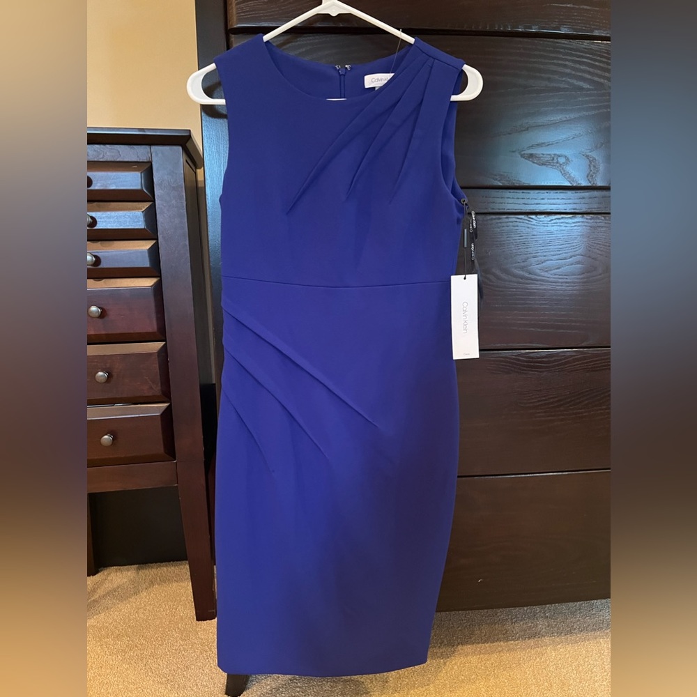 New with tags Calvin Klein sleeveless dress.